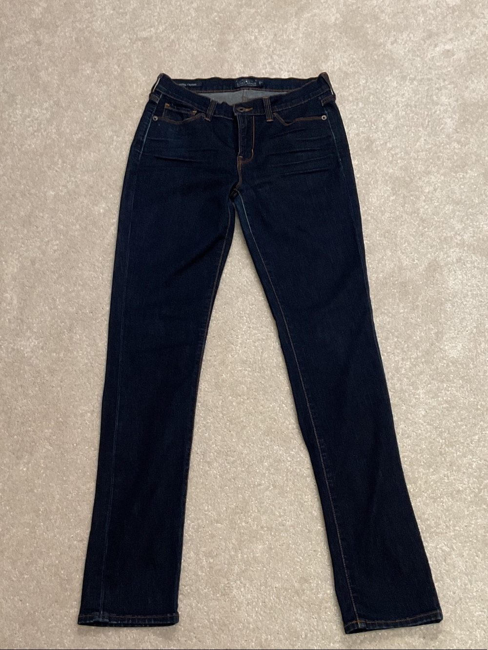 Lucky Brand Brooke Straight Dark Wash Jeans Size 6/28